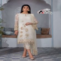 ATTA TRENDZ PRESENT 2711 EMBROIDERY GEORGETTE PAKISTANI DRESSES
