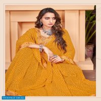 Mintorsi Kanchan Bandhej Wholesale Soft Georgette Indian Sarees