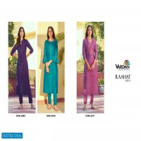 Vardan Raahat Vol-3 Wholesale Kurti With Pant Catalogs
