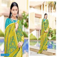 5D Senhora Wholesale Georgette Weaving Viscose Pattern Sarees