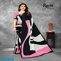 Ruchi Avantika Wholesale Silk Gerogette Ethnic Sarees