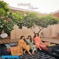 Glossy Simar Nazma Wholesale Pure Georgette Work Salwar Suits