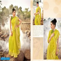 5D Aarohi Wholesale Gerogette Printed Indian Sarees