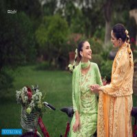 Zulfat Inara Wholesale Pure Cotton Hand Work Dress Material