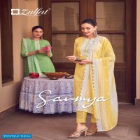 Zulfat Saumya Wholesale Pure Cotton With Exclusive Work Dress Material