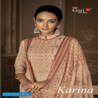 Shiv Gori Karina Wholesale Pure Cambric Cotton Work Dress Material