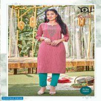 YOU Kanika Wholesale Long Kurti With Pants Catalogs