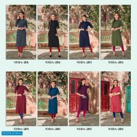 Rangmaya Nyra Vol-2 Wholesale 14 Kg Reyon Long Kurtis