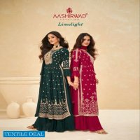 Aashirwad Limelight Wholesale Festive Ethnic Salwar Suits