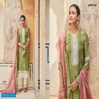 Jay Vijay New And Now Vol-4 Wholesale Pure Moga Silk Daman Work Salwar Suits