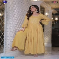S4U Nyra Wholesale Designer Full Stitched 3 Piece Salwar Suits