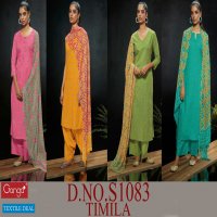 Ganga Timila S1083 Wholesale Premium Cotton Salwar Suits
