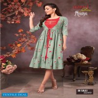 Aarvi Manya Vol-26 Wholesale Fancy Wear Long Kurtis