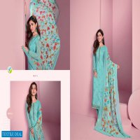 VINAY ROYAL CREPE VOL 38 SILKINA 38 60541-60548 SERIES NEW DESIGN CRAPE DRESSES