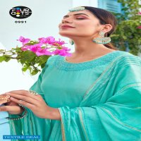 FOURDOTS MADHURA PURE MUSLIN FANCY SALWAR KAMEEZ