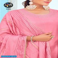 FOURDOTS MADHURA PURE MUSLIN FANCY SALWAR KAMEEZ