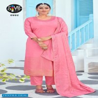 FOURDOTS MADHURA PURE MUSLIN FANCY SALWAR KAMEEZ
