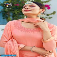 FOURDOTS MADHURA PURE MUSLIN FANCY SALWAR KAMEEZ