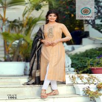 Aradhna Grace Vol-1 Wholesale Kurti With Dupatta Catalogs