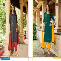 Baanvi Paridhi Vol-1 Wholesale Cotton With Work 3 Piece Suits