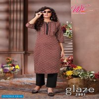 WE Glaze Wholesale Reyon Kurti With Pant Catalogs