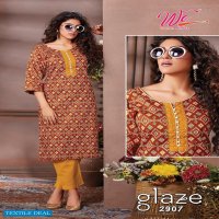 WE Glaze Wholesale Reyon Kurti With Pant Catalogs