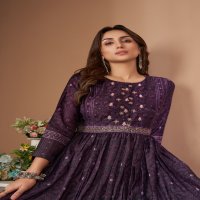 AMOHA TRENZA MOHINI MUSLIN NEW AND MODERN STYLE KURTI CATALOG