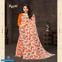 STAR CHIFFON VOL 77 BY RUCHI CHIFFON PRINTED CASUAL WEAR SAREE