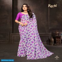 STAR CHIFFON VOL 77 BY RUCHI CHIFFON PRINTED CASUAL WEAR SAREE