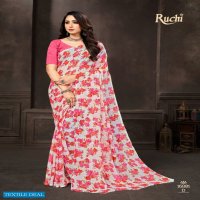 STAR CHIFFON VOL 77 BY RUCHI CHIFFON PRINTED CASUAL WEAR SAREE