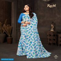 STAR CHIFFON VOL 77 BY RUCHI CHIFFON PRINTED CASUAL WEAR SAREE