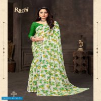 STAR CHIFFON VOL 77 BY RUCHI CHIFFON PRINTED CASUAL WEAR SAREE