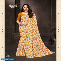STAR CHIFFON VOL 77 BY RUCHI CHIFFON PRINTED CASUAL WEAR SAREE
