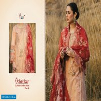SHREE FABS QALAMKAR LAWN COLLECTION VOL 04 COTTON PAKISTANI TOP WITH BOTTOM IN SURAT
