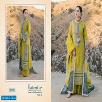SHREE FABS QALAMKAR LAWN COLLECTION VOL 04 COTTON PAKISTANI TOP WITH BOTTOM IN SURAT