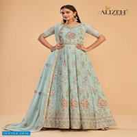 ALIZEH GUL BAHAAR VOL 3 3014-3017 SERIES HEAVY WEDDING LEHENGAS