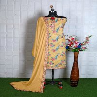Bipson Simran 1009 And 1010 Wholesale Pure Cotton Schiffli Work Dress Material