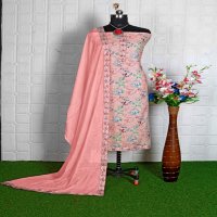 Bipson Simran 1009 And 1010 Wholesale Pure Cotton Schiffli Work Dress Material