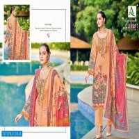 Alok Qurbat Vol-4 Wholesale Zam Cotton With Fancy Work And Daman Work Dress Material