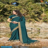Subhash Jalpari Wholesale Pure Chinon Satin Designer Blouse Sarees