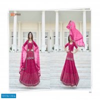 Shubhkala parampara Vol-1 Wholesale Exclusive Embroidered Semi Stitched Long Lehenga Choli