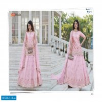 Shubhkala parampara Vol-1 Wholesale Exclusive Embroidered Semi Stitched Long Lehenga Choli
