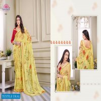 Ishika Siya Wholesale Brasso With Pastle Shades Sarees