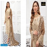 RAWAYAT RANGOON VOL 3 PAKISTANI DRESSES WITH EMBROIDERY