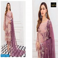 RAWAYAT RANGOON VOL 3 PAKISTANI DRESSES WITH EMBROIDERY