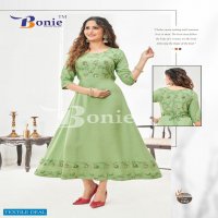 Bonie Shanaya Wholesale Designer Anarkali Kurtis Catalogs