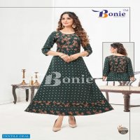 Bonie Shanaya Wholesale Designer Anarkali Kurtis Catalogs