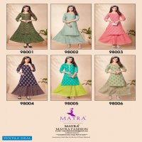 Mayra Rose Vol-2 Wholesale Reyon Kurti With Skirt Catalogs