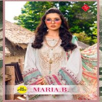 TANISHK M PRINTS MARIA B CAMBRIC EMBROIDERY PATCH WORK PAKISTANI DRESSES