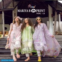 SHREE FAB MARIYA B M PRINT VOL 13 COTTON PAKISTANI SALWAR KAMEEZ